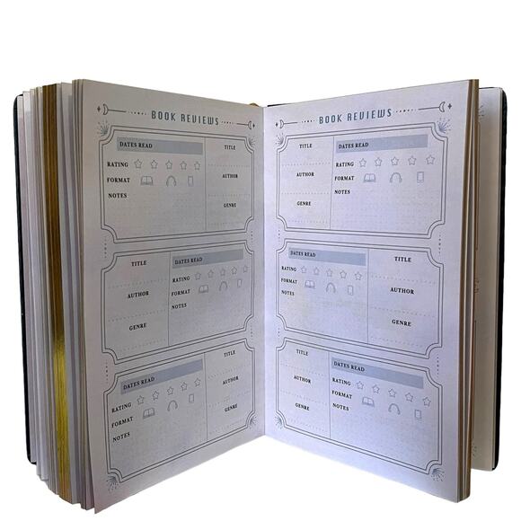 OwlCrate Annual Reading Planner Undated - November 2023 "Perilous Travels" - Picture 10 of 15